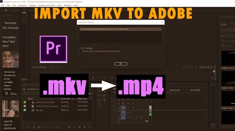 mkv premiere pro|How to Import MKV Files in Adobe Premiere Pro